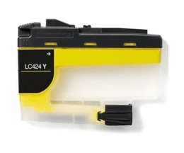Tinteiro Compativel Brother LC-424Y Amarelo ~ 750 Paginas