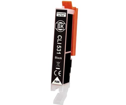 Tinteiro Compativel Canon CLI-531 Preto Foto 8.2ml