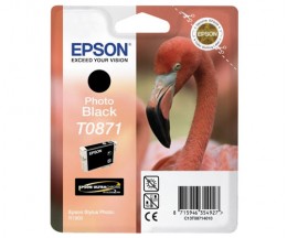 Tinteiro Original Epson T0871 Preto Foto 11.4ml