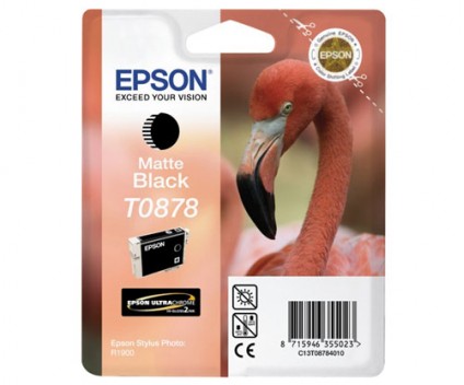 Tinteiro Original Epson T0878 Preto Matte 11.4ml
