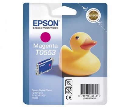Tinteiro Original Epson T0553 Magenta 8ml