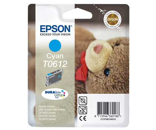 Tinteiro Original Epson T0612 Cyan 8ml