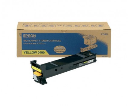 Toner Original Epson S050490 Amarelo ~ 8.000 Paginas