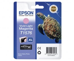 Tinteiro Original Epson T1576 Magenta Vivido Claro 25.9ml