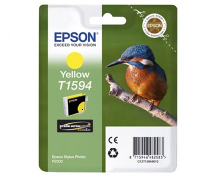 Tinteiro Original Epson T1594 Amarelo 17ml