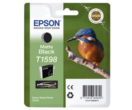Tinteiro Original Epson T1598 Preto Matte 17ml