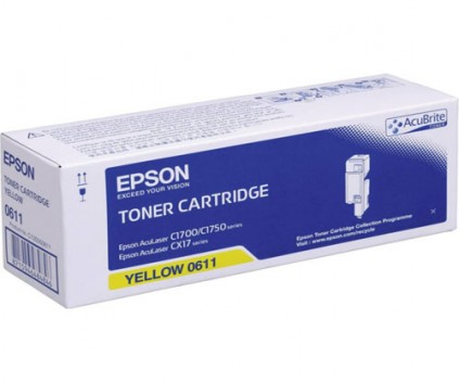 Toner Original Epson S050611 Amarelo ~ 1.400 Paginas