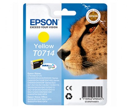 Tinteiro Original Epson T0714 Amarelo 5.5ml