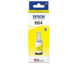 Tinteiro Original Epson T6644 Amarelo 70ml