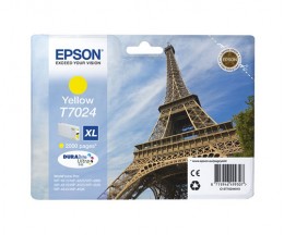 Tinteiro Original Epson T7024 Amarelo 21.3ml ~ 2.000 Paginas