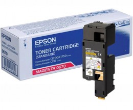 Toner Original Epson S050670 Magenta ~ 700 Paginas