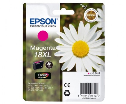 Tinteiro Original Epson T1813 / 18 XL Magenta 6.6ml
