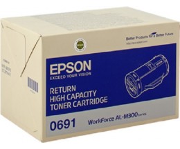Toner Original Epson C13S050691 Preto ~ 10.000 Paginas