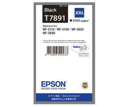 Tinteiro Original Epson T7891 XXL Preto 65.1ml ~ 4.000 Paginas
