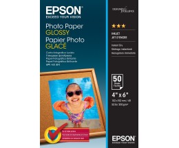 Papel Fotográfico Original Epson S042547 200 g/m² ~ 50 Páginas 102mm x 152mm