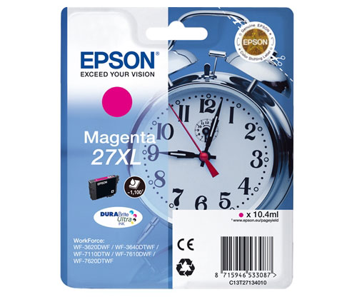 Tinteiro Original Epson T2713 / 27 XL Magenta 10.4ml