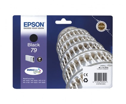Tinteiro Original Epson T7911 / 79 Preto 14.4ml ~ 900 Paginas
