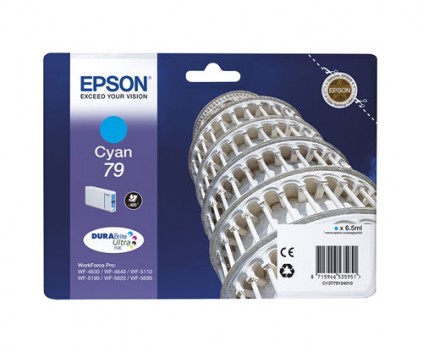 Tinteiro Original Epson T7912 / 79 Cyan 6.5ml ~ 800 Paginas