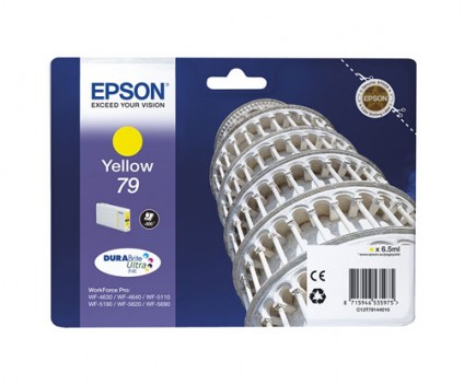 Tinteiro Original Epson T7914 / 79 Amarelo 6.5ml ~ 800 Paginas
