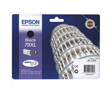 Tinteiro Original Epson T7901 XL / 79 XL  Preto 41.8ml ~ 2.600 Paginas