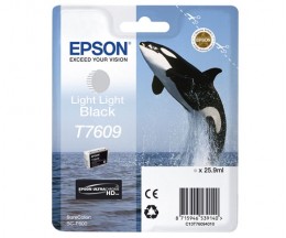 Tinteiro Original Epson T7609 Preto Ultra Claro 25.9ml