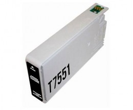Tinteiro Compativel Epson T7561 / T7551 Preto 100ml ~ 5.000 Paginas
