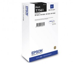 Tinteiro Original Epson T7561 Preto 50ml ~ 2.500 Paginas