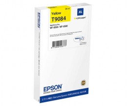 Tinteiro Original Epson T9084 Amarelo 39ml ~ 4.000 paginas