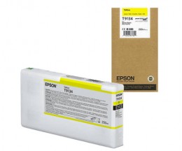 Tinteiro Original Epson T9134 Amarelo 200ml
