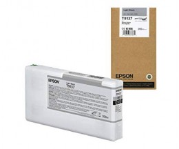 Tinteiro Original Epson T9137 Preto Claro 200ml