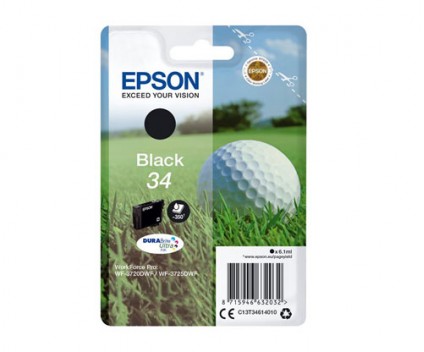 Tinteiro Original Epson T3461 / 34 Preto 6.1ml ~ 350 paginas