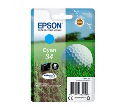 Tinteiro Original Epson T3462 / 34 Cyan 4.2ml ~ 300 paginas