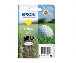 Tinteiro Original Epson T3464 / 34 Amarelo 4.2ml ~ 300 paginas