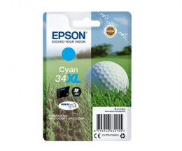 Tinteiro Original Epson T3472 / 34 XL Cyan 10.8ml ~ 950 paginas