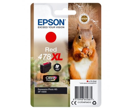 Tinteiro Original Epson T04F5 Vermelho 10.2ml