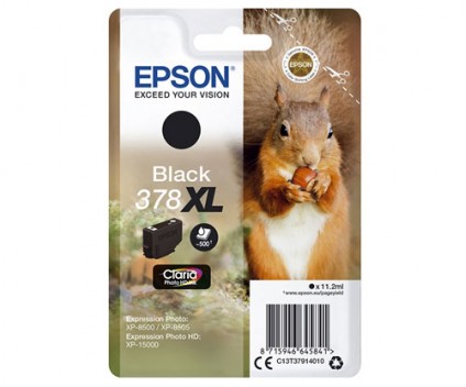 Tinteiro Original Epson T3791 / 378 XL Preto 11.2ml
