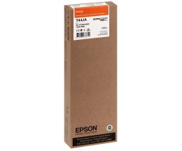 Tinteiro Original Epson T44JA Laranja 700ml