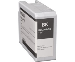 Tinteiro Original Epson SJIC36P / K Preto 80ml