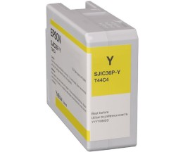 Tinteiro Original Epson SJIC36P / Y Amarelo 80ml