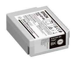 Tinteiro Original Epson SJIC42P / K Preto 50ml