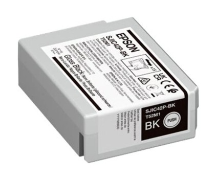 Tinteiro Original Epson SJIC42P / K Preto 50ml