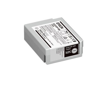Tinteiro Original Epson SJIC42P / MK Preto Matte 50ml