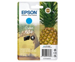Tinteiro Original Epson T10G2 / 604 Cyan 2.4ml ~ 130 Paginas