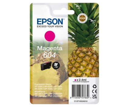 Tinteiro Original Epson T10G3 / 604 Magenta 2.4ml ~ 130 Paginas