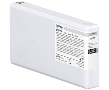 Tinteiro Original Epson T55W9 Cinza Claro 200ml