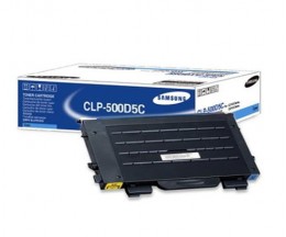 Toner Original Samsung CLP500D5C Cyan ~ 5.000 Paginas