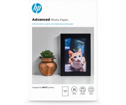 Papel Fotográfico Original HP Q8691A 250 g/m² ~ 25 Páginas 100mm x 150mm
