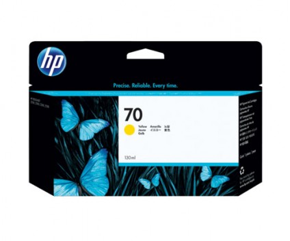 Tinteiro Original HP 70 Amarelo 130ml