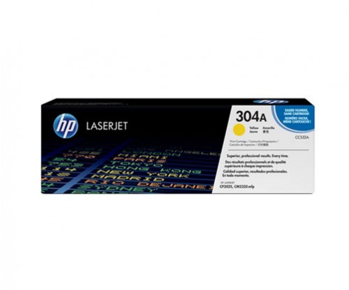 Toner Original HP 304A Amarelo ~ 2.800 Paginas