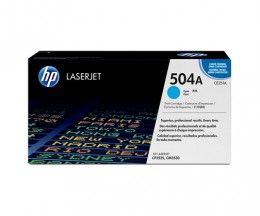 Toner Original HP 504A Cyan ~ 7.000 Paginas